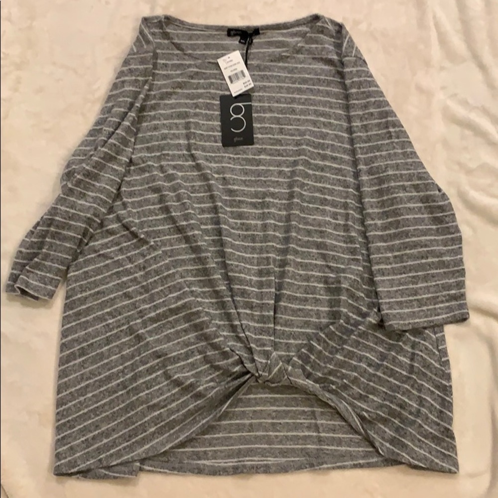 Gibson striped top